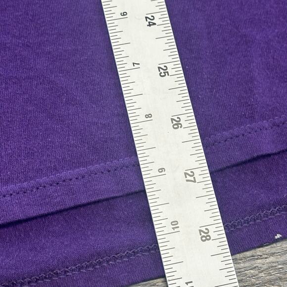 Clemson University T-Shirt Vintage 80s Tigers Russell Athletic Purple Mens XL - Picture 5 of 7